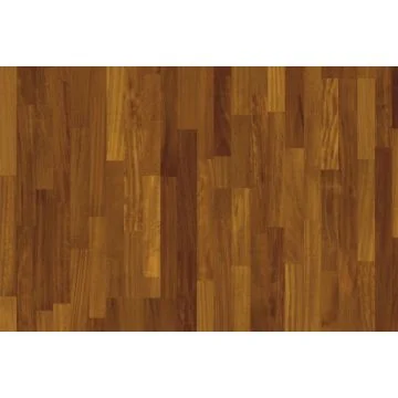 Karelia Earth Parchet lemn triplustratificat, maro lacuit (iroko)