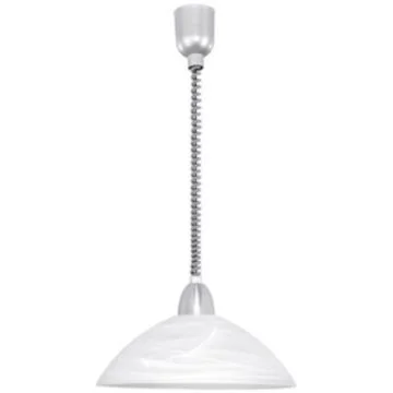 Eglo Lord 2 Pendul 1x60W, inaltime ajustabila, alb/crom