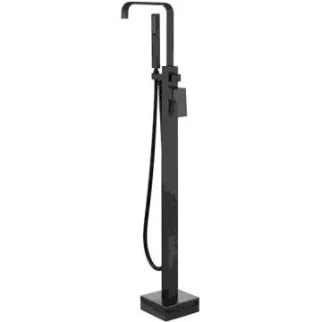 Besco Modern I Baterie cada freestanding, negru mat