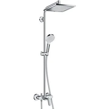Coloana dus cu baterie fara termostat Hansgrohe Crometta E 240 1jet