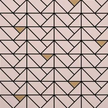 Mozaic 40x40 cm, Marazzi Eclettica Rose Bronze