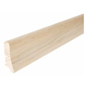 Barlinek P20 Plinta parchet lemn furniruit 6 cm, bej deschis (stejar uleiat)