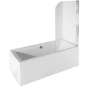 Besco Ambition 1 Paravan cada batant 75 cm, sticla transparenta