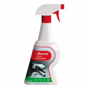 Ravak Cleaner Chrome pentru suprafete cromate (500 ml)