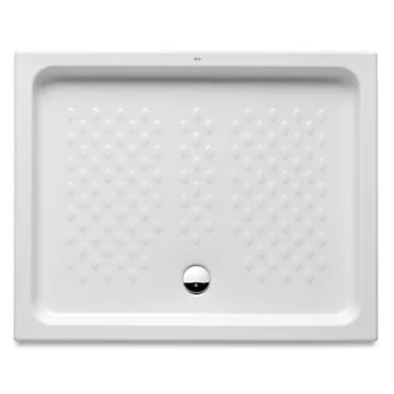 Cadita dus dreptunghiulara ceramica Roca Italia 120x70 cm, alb