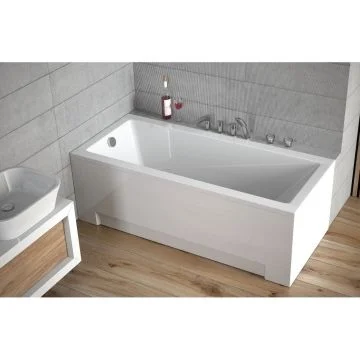 Cada baie dreptunghiulara Besco Modern acril 160x70 cm