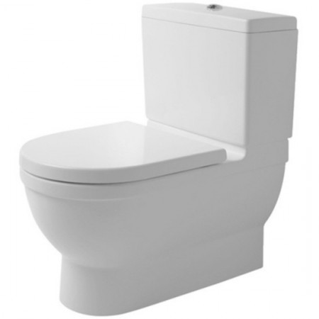 Vas WC pe pardoseala Duravit Starck 3 44x74 cm evacuare orizontala sau verticala