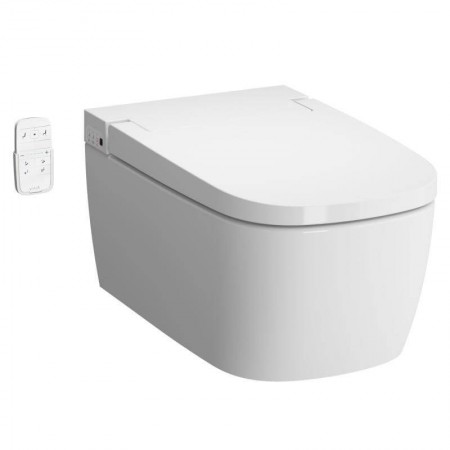 Vitra Metropole V-Care Smart Set vas WC suspendat cu capac soft-close cu functie de bideu, 38x60 cm