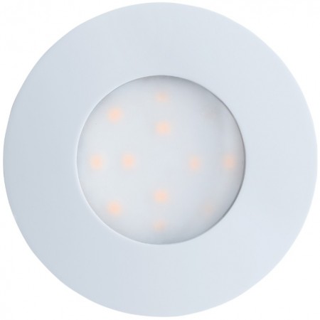 Eglo Pineda-IP Lampa incastrata rotunda 1x6W, alb