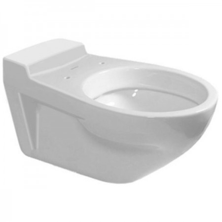 Vas WC dizabilitati suspendat Duravit Architec 35x70 cm evacuare orizontala
