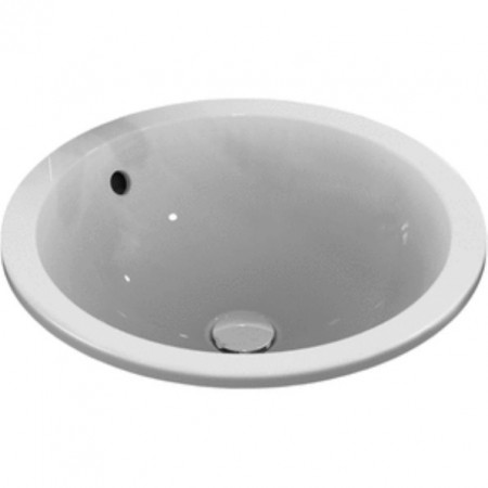 Lavoar baie incastrat, rotund Ideal Standard Connect 38x38 cm, cu preaplin si fara gaura