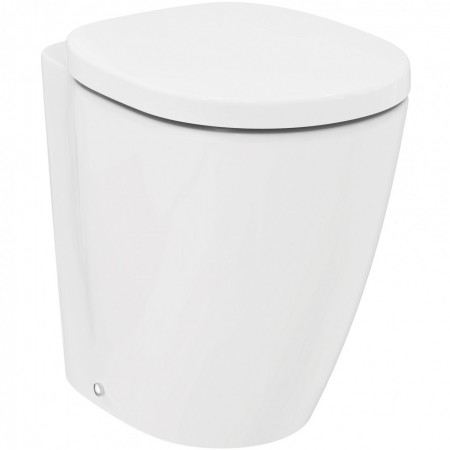 Vas WC dizabilitati pe pardoseala Ideal Standard Connect Freedom 37x56 cm evacuare orizontala sau verticala
