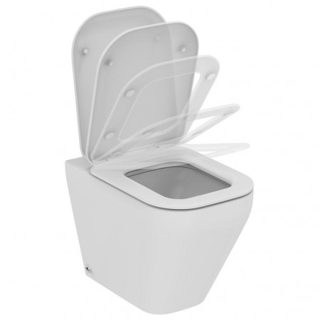 Ideal Standard Tonic II AquaBlade Vas WC pe pardoseala cu capac soft-close, 36x56 cm