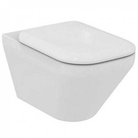 Ideal Standard Tonic II AquaBlade Vas WC suspendat cu capac, 36x56 cm