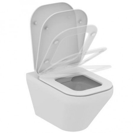 Ideal Standard Tonic II Vas WC suspendat, cu capac soft-close, 36x56 cm