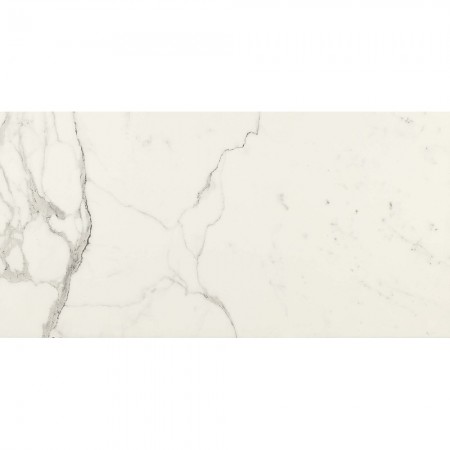 Gresie exterior / interior portelanata rectificata alba 30x60 cm, Marazzi Allmarble Statuario