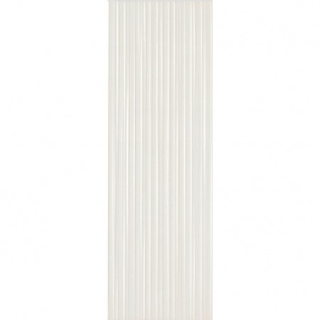 Faianta baie / bucatarie alba 25x76 cm, Marazzi Chalk Butter Struttura Fiber 3D