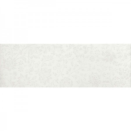 Marazzi Colourline Ramage White Decor 22x66 cm