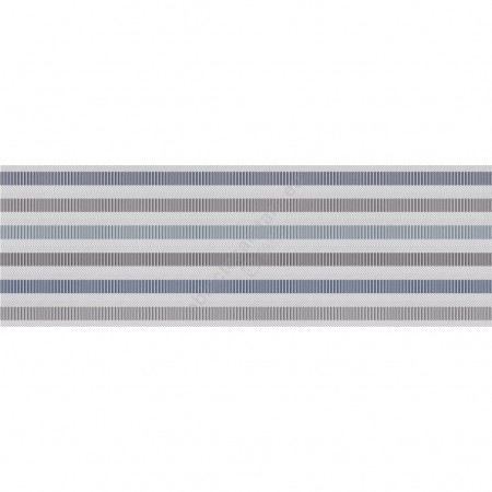Marazzi Dressy D Stripe Blu Decor 25x76 cm