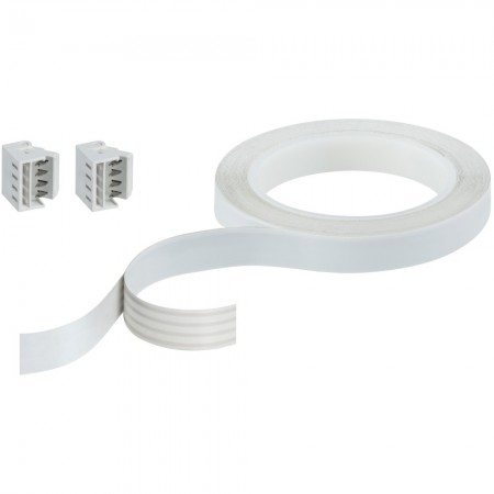 Paulmann YourLED Cablu de conectare plat, 300 cm, alb