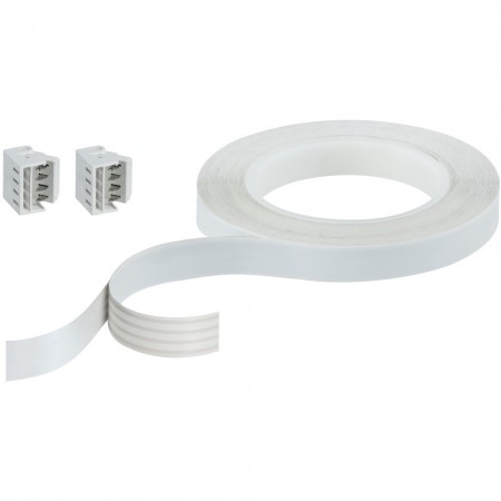 Paulmann YourLED Cablu de conectare plat, 500 cm, alb