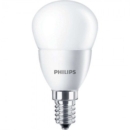 Philips CorePro Bec cu LED 4W, E14, lumina calda, alb