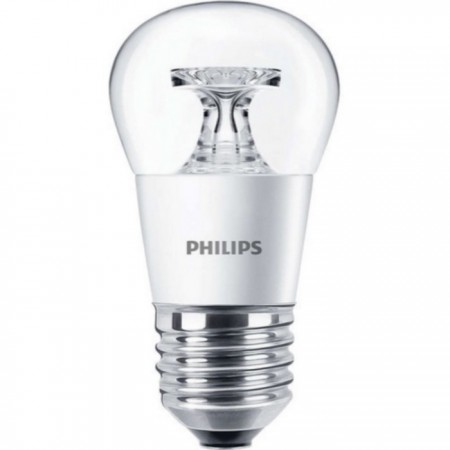Philips CorePro Bec cu LED 4W, E27, lumina calda, transparent