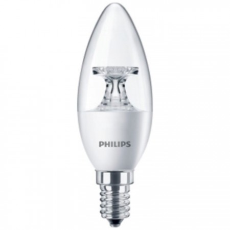 Philips CorePro Bec cu LED 5.5W, forma lumanare, E14, lumina calda