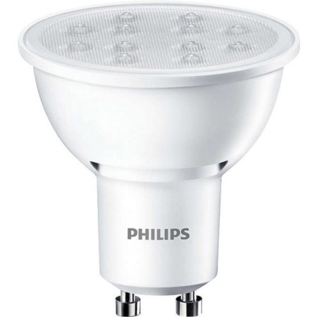 Philips CorePro Bec cu LED 5W, GU10, lumina calda