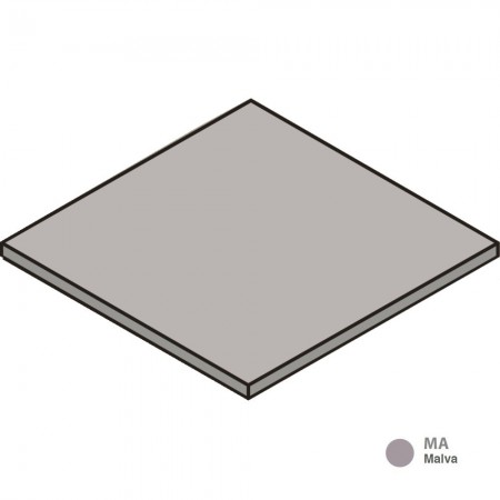 Globo Incantho Blat pentru baza lavoar 50x45 cm, mov mat (malva)