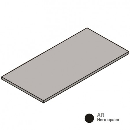 Globo Incantho Blat pentru baza lavoar 90x50 cm, negru mat