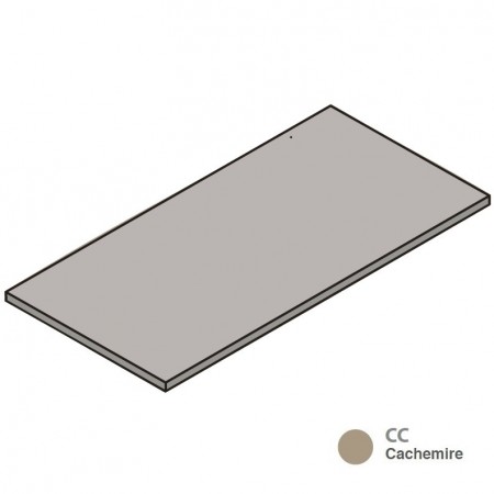 Globo Incantho Blat pentru baza lavoar 100x50 cm, bej inchis mat (cachemire)