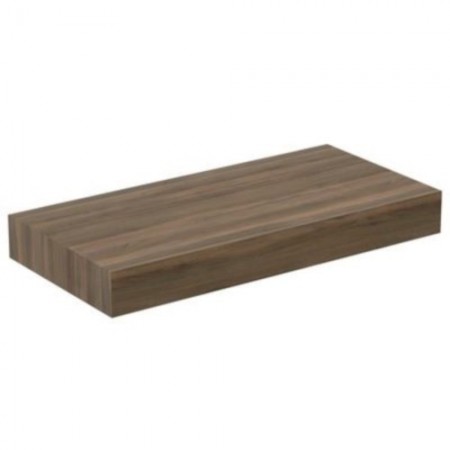 Ideal Standard Adapto Blat baie pentru lavoar 70x50xH12 cm, maro inchis (dark wood)