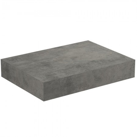 Ideal Standard Adapto Blat baie pentru lavoar 70x50xH12 cm, gri (grey stone)
