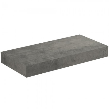 Ideal Standard Adapto Blat baie pentru lavoar 105x50xH12 cm, gri (grey stone)