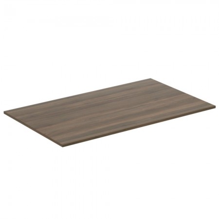 Ideal Standard Adapto Blat baie pentru lavoar 85x50xH1 cm, maro inchis (dark wood)