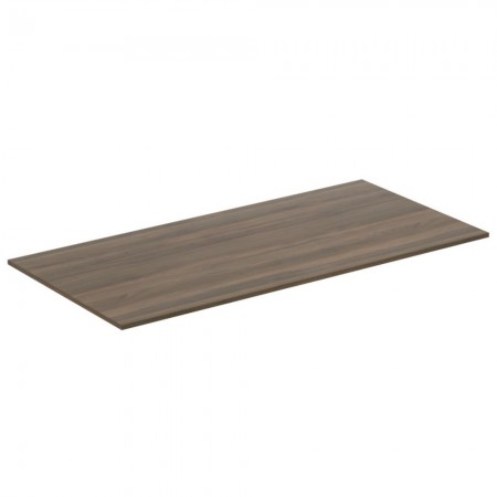 Ideal Standard Adapto Blat baie pentru lavoar 105x50xH1 cm, maro inchis (dark wood)