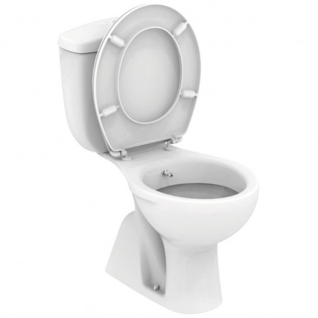Vidima Style Vas WC monobloc cu functie de bideu evacuare verticala SLIM 35x67 cm