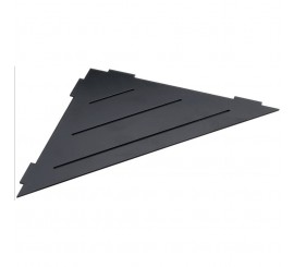 Bemeta Cytro Polita de colt triunghiulara, negru