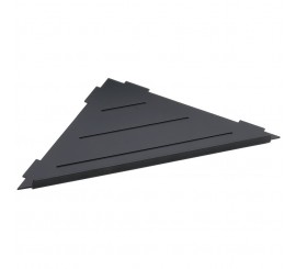 Bemeta Cytro Polita de colt (savoniera dus) triunghiulara, negru