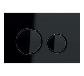 Geberit Sigma21 Clapeta de actionare dual-flush, negru lucios