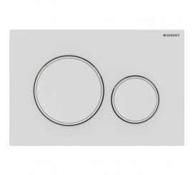 Geberit Sigma20 Clapeta de actionare WC dual-flush, alb mat Easy-to-Clean