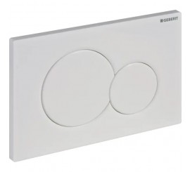 Geberit Sigma01 Clapeta de actionare dual-flush, alb lucios