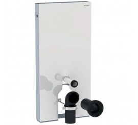Geberit Monolith Modul stativ pentru vas WC pe pardoseala, H101 cm, alb