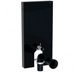 Geberit Monolith Modul stativ pentru vas WC pe pardoseala, H101 cm, negru