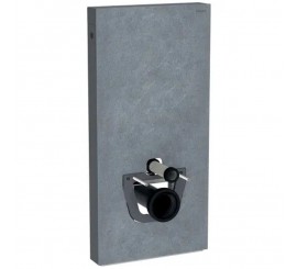 Geberit Monolith Modul stativ pentru vas WC suspendat, H101 cm, gri (piatra imitatie ardezie)
