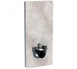 Geberit Monolith Modul stativ pentru vas WC suspendat, H114 cm, gri (piatra imitatie beton)