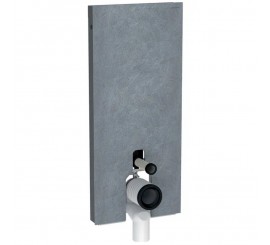 Geberit Monolith Modul stativ pentru vas WC pe pardoseala, H114 cm, gri (piatra imitatie ardezie)
