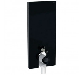 Geberit Monolith Modul stativ pentru vas WC pe pardoseala, H114 cm, negru