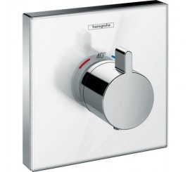 Hansgrohe ShowerSelect Termostat incastrat pentru baterie, alb/crom
